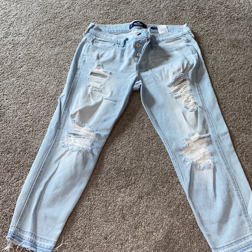 Holister boyfriend jeans size 5